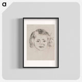 アートポスター-Herbert Esche’s Daughter - エドヴァルド ムンク Poster.