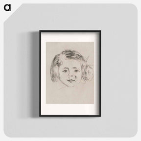 アートポスター-Herbert Esche’s Daughter - エドヴァルド ムンク Poster.