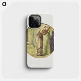 Wall Tryst from The Flower Book - エドワード バーン ジョーンズ Phone Case.