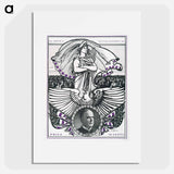 Vintage magazine cover print by Edward Penfield - Edward Penfield Poster.