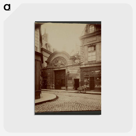 アートポストカード-Entrance to a Private Hotel 47 Rue Vielle du Temple
 - ウジェーヌ アジェ Postcard.