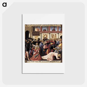 アートポストカード-Massacre of the Innocents - フラ アンジェリコ Postcard.