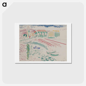 アートポストカード-Collioure - アンリ マティス Postcard.