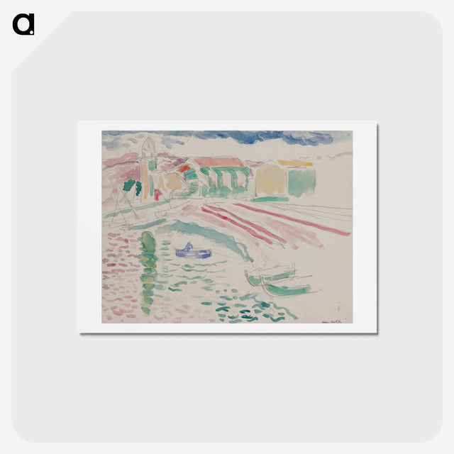アートポストカード-Collioure - アンリ マティス Postcard.
