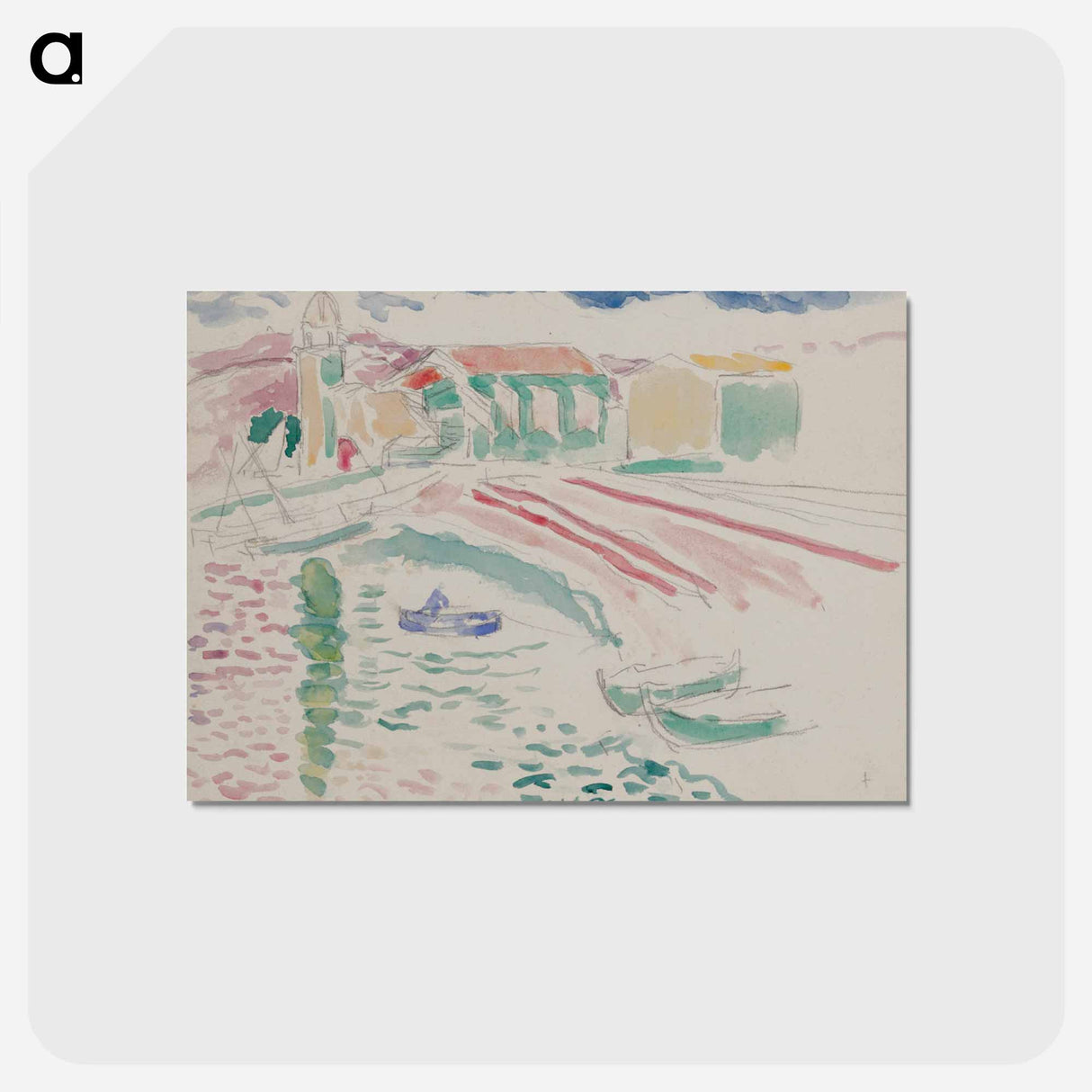 アートポストカード-Collioure - アンリ マティス Postcard.