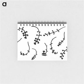 アートメモ帳-Root rosettes of the Pentecostal flower - ユリー デ フラーハ Memo.