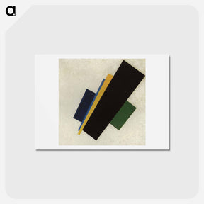 アートポストカード-Suprematism - カジミール マレーヴィチ Postcard.