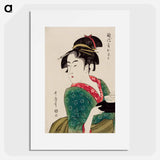 アートポスター-Naniwaya Okita - 喜多川 歌麿 Poster.