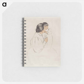 アートメモ帳-Peasant Mother and Child - メアリー カサット Memo.