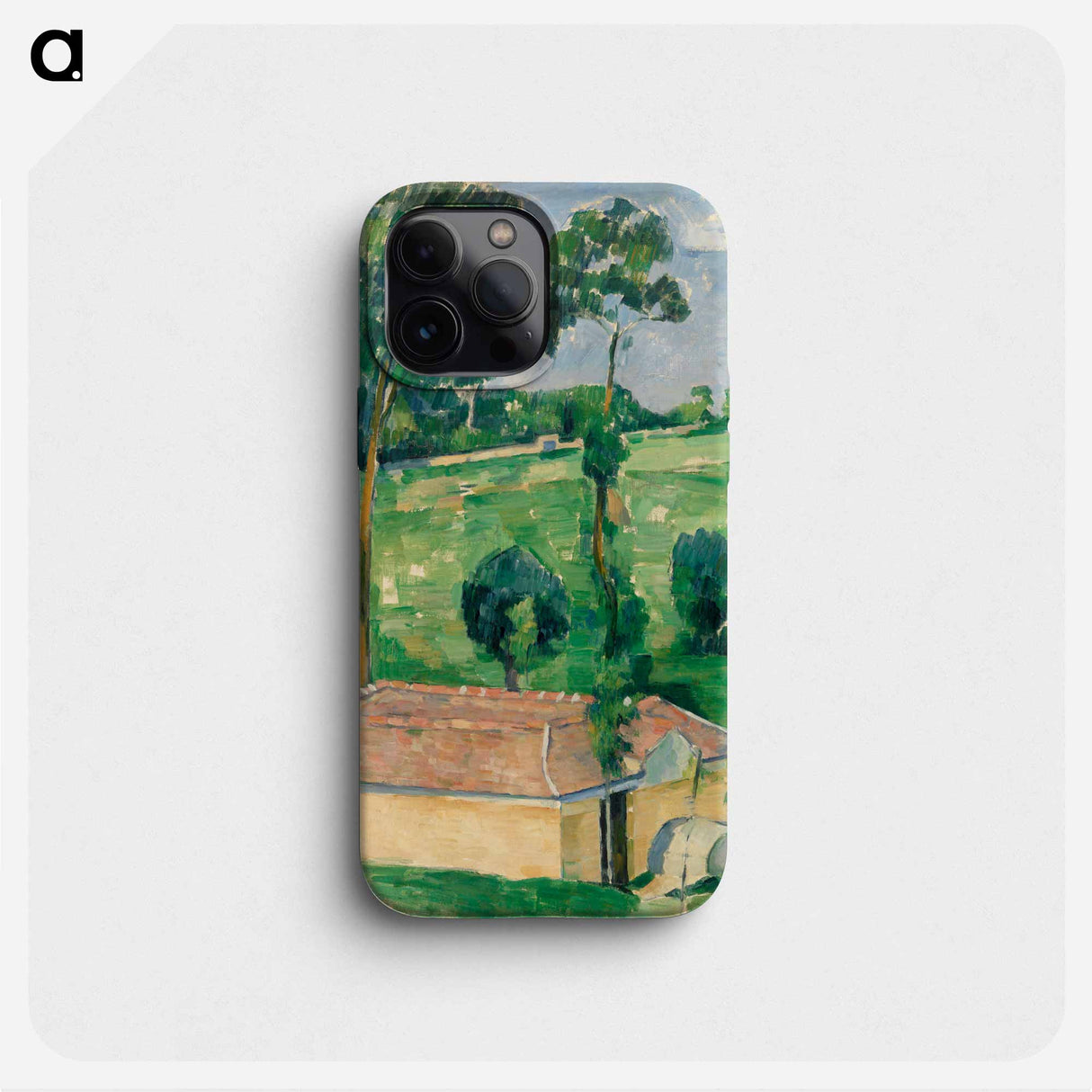 The Spring House - Paul Cezanne Phone Case.