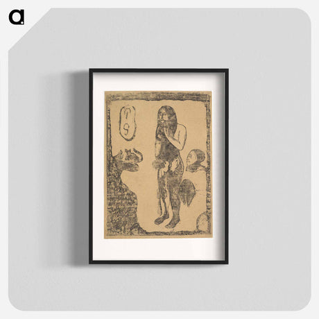 アートポスター-Eve - ポール ゴーギャン Poster.