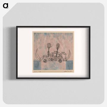 Alter Dampfer (Old Steamboat)
 - パウル クレー Poster.