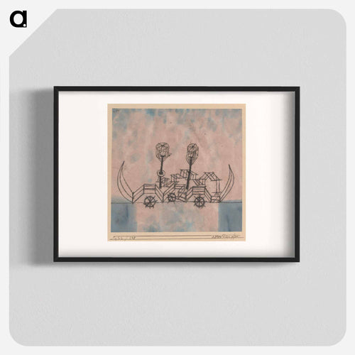 Alter Dampfer (Old Steamboat)
 - パウル クレー Poster.