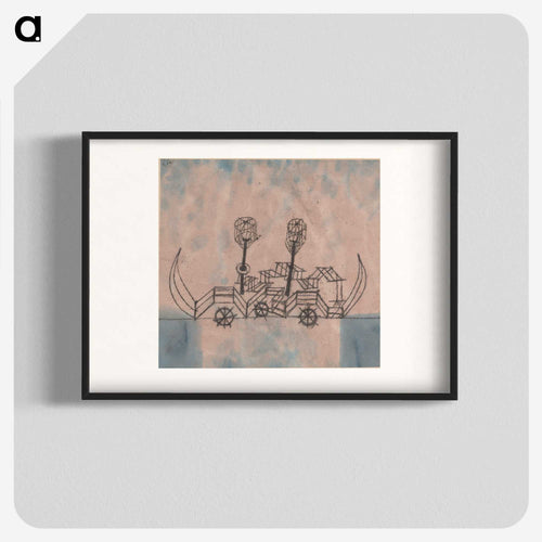 Alter Dampfer (Old Steamboat)
 - パウル クレー Poster.