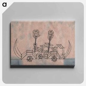 アートパネル-Alter Dampfer (Old Steamboat)
 - パウル クレー Canvas.