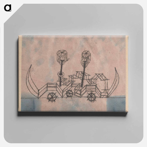 Alter Dampfer (Old Steamboat)
 - パウル クレー Canvas.