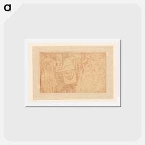 アートポストカード-Elf Koppen
 - サミュエル ジェスルン Postcard.