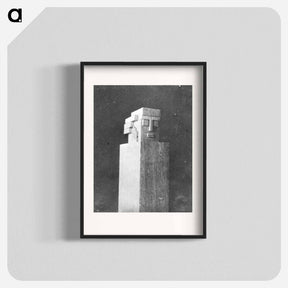 アートポスター-Banister post, Huis De Lange, Alkmaar - テオ ファン ドゥースブルフ Poster.