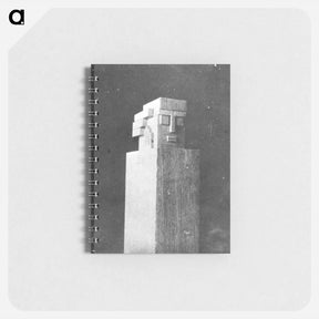 アートメモ帳-Banister post, Huis De Lange, Alkmaar - テオ ファン ドゥースブルフ Memo.