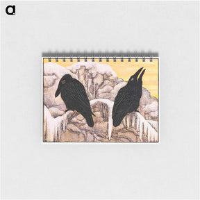 アートメモ帳-Omslag zakkalender voor Van Houten Cacao - テオ ヴァン ホイテマ Memo.