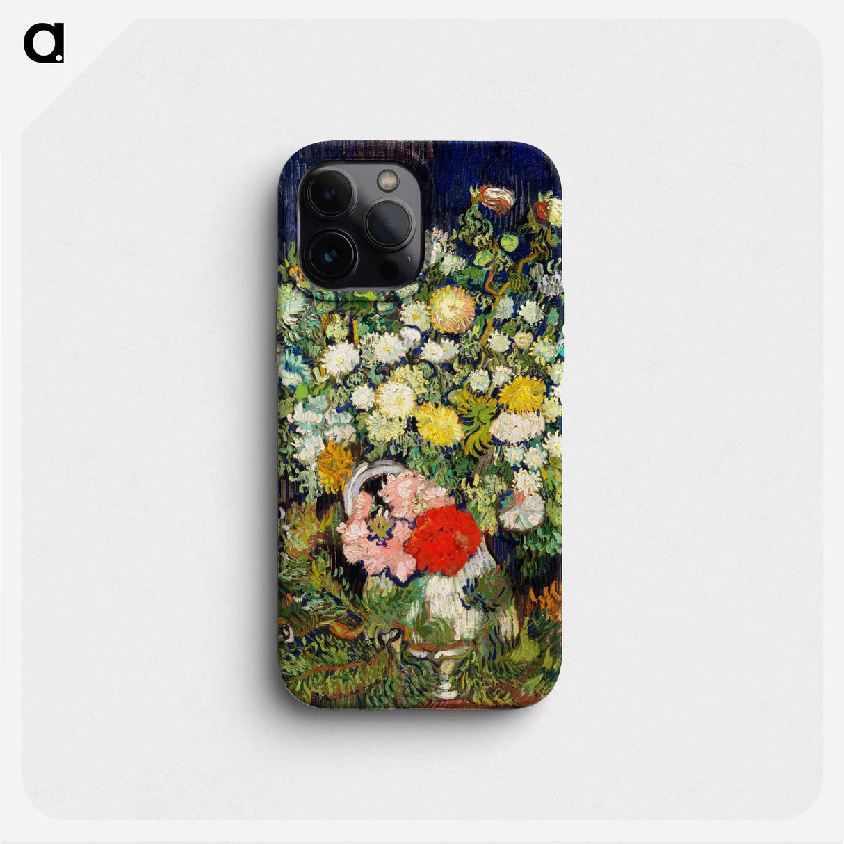 Bouquet of Flowers in a Vase - フィンセント ファン ゴッホ Phone Case.