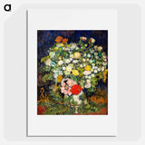 Bouquet of Flowers in a Vase - Vincent van Gogh Poster.