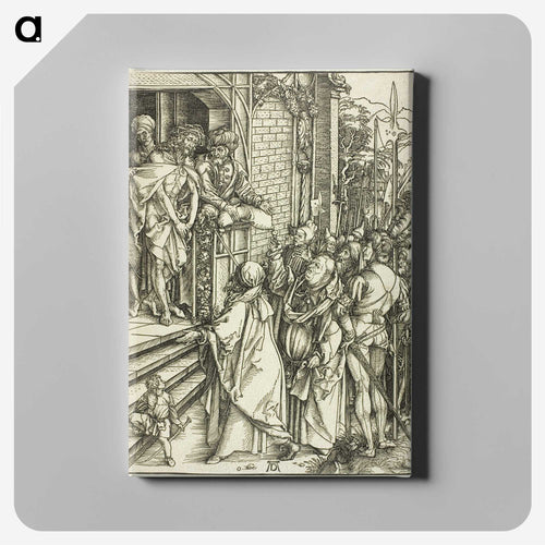 Ecce Homo - The Presentation of Christ - アルブレヒト デューラー Canvas.