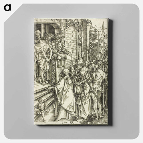 Ecce Homo - The Presentation of Christ - アルブレヒト デューラー Canvas.
