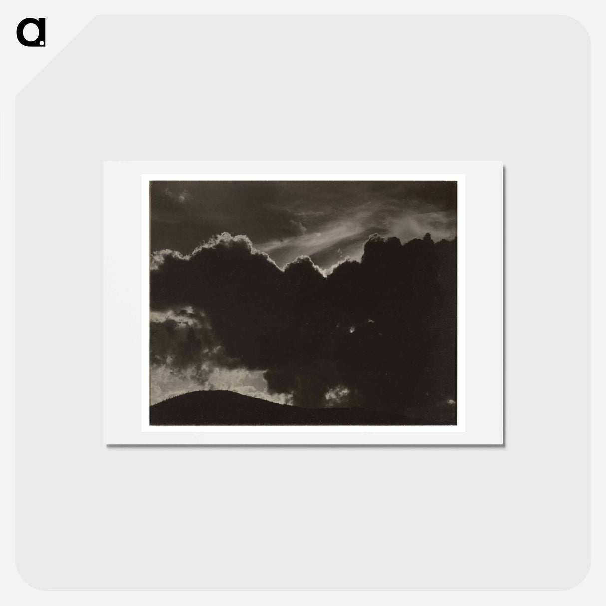 アートポストカード-Songs of the Sky - アルフレッド スティーグリッツ Postcard.