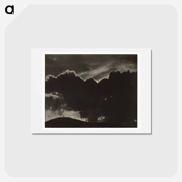 アートポストカード-Songs of the Sky - アルフレッド スティーグリッツ Postcard.