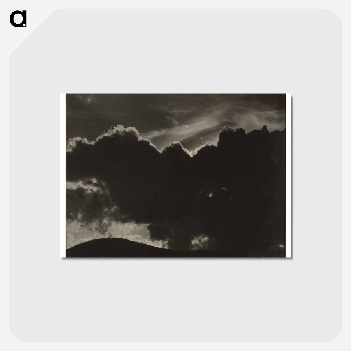 アートポストカード-Songs of the Sky - アルフレッド スティーグリッツ Postcard.