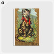 アートポストカード-Injured Cat at Frear's
 - ボストン公共図書館 Postcard.