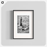アートポスター-Eddystone Lighthouse
 - 大英図書館 Poster.