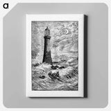 アートパネル-Eddystone Lighthouse
 - 大英図書館 Canvas.