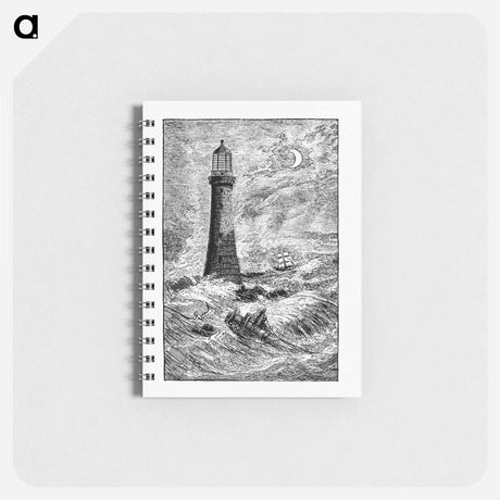 アートメモ帳-Eddystone Lighthouse
 - 大英図書館 Memo.