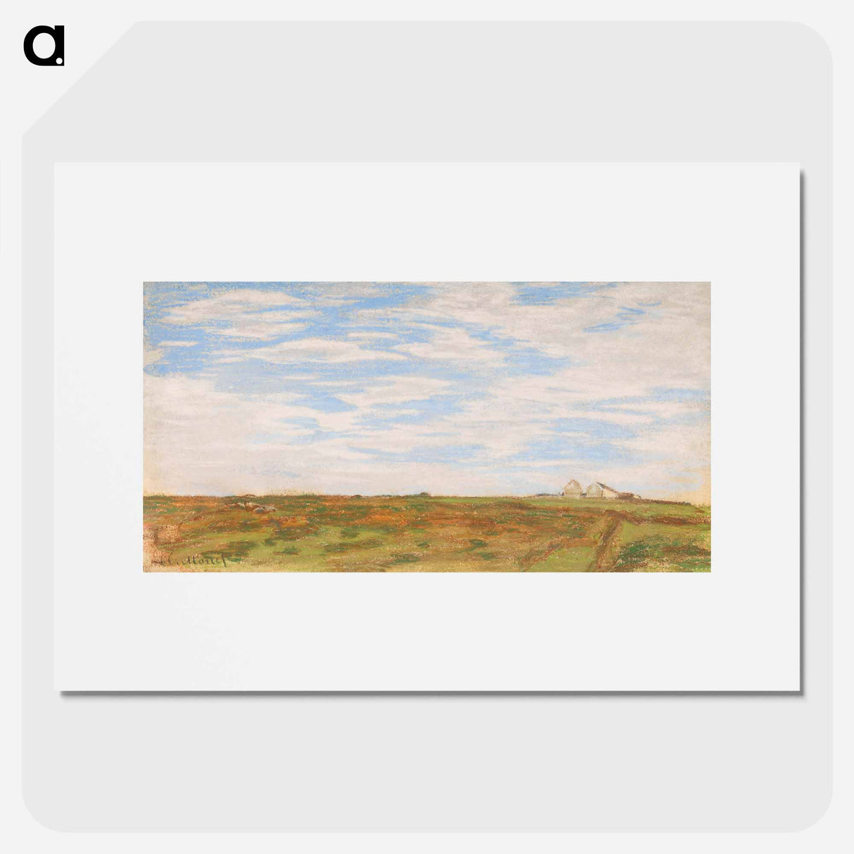 Landscape - Claude Monet Poster.