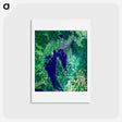 アートポストカード-Oslo from Space
 - 上空からの地球 Postcard.