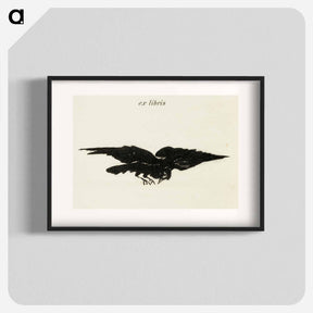 アートポスター-Flying Raven - エドゥアール マネ Poster.