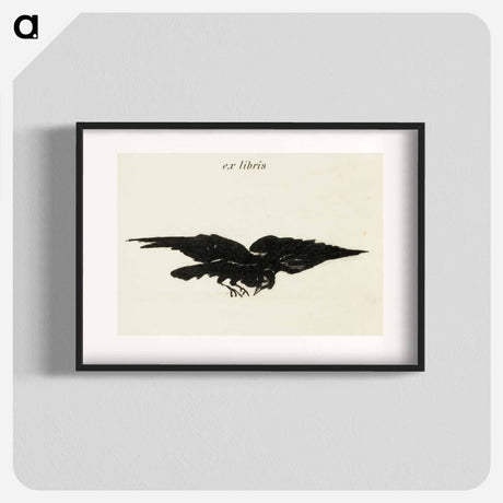 アートポスター-Flying Raven - エドゥアール マネ Poster.