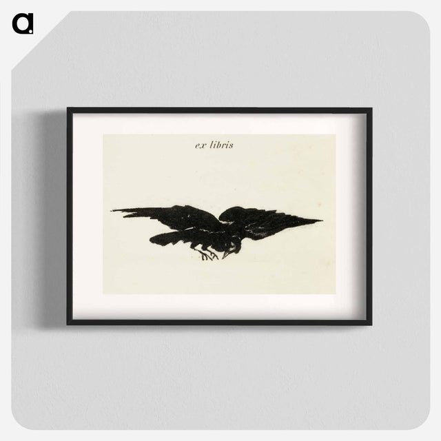 アートポスター-Flying Raven - エドゥアール マネ Poster.