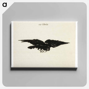 アートパネル-Flying Raven - エドゥアール マネ Canvas.