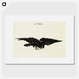 Flying Raven - エドゥアール マネ Poster.