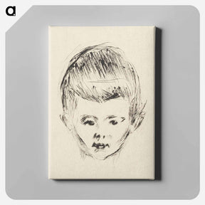 アートパネル-Andreas Schwarz - エドヴァルド ムンク Canvas.