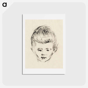 アートポストカード-Andreas Schwarz - エドヴァルド ムンク Postcard.