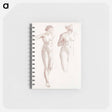 アートメモ帳-Cupid and Psyche - Female Nude - Two Studies - エドワード バーン ジョーンズ Memo.