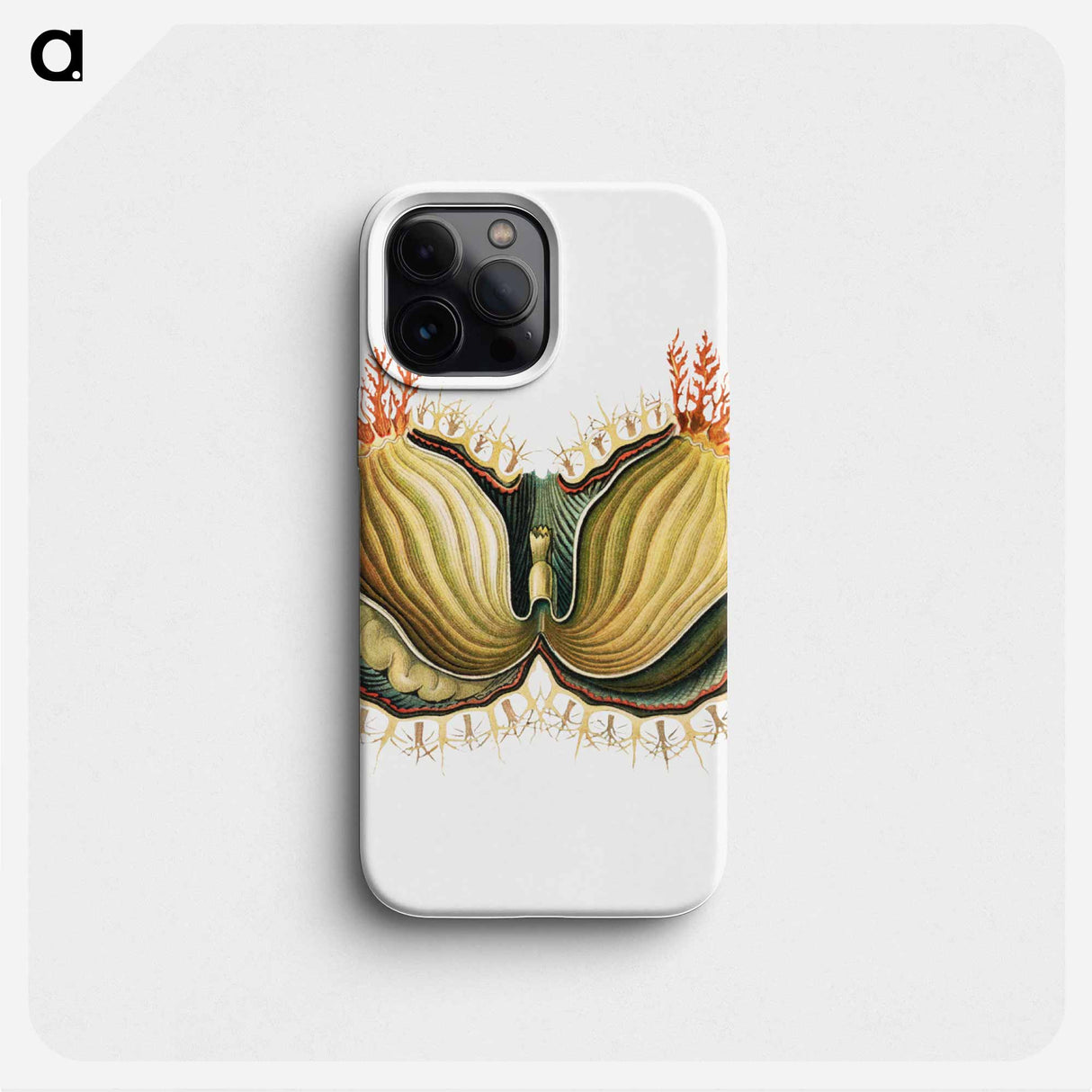 Colorful vintage tunicate illustration - エルンスト ヘッケル Phone Case.