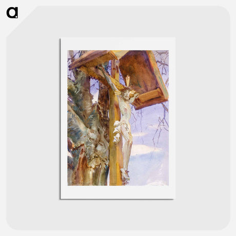 アートポストカード-Tyrolese Crucifix - ジョン シンガー サージェント Postcard.