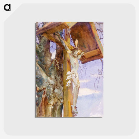 アートポストカード-Tyrolese Crucifix - ジョン シンガー サージェント Postcard.