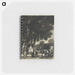 アートメモ帳-The Garden of the Island, Aranjuez
 - ジョセフ ペネル Memo.