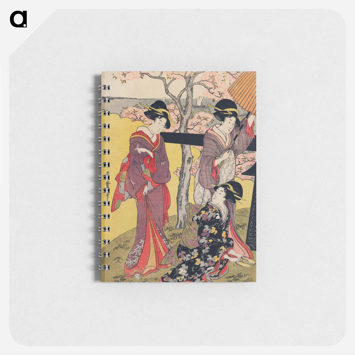 Gotenyama no Hanami Hidari - 喜多川 歌麿 Memo.